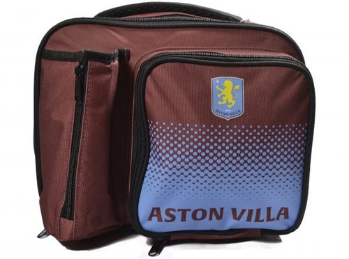 Aston villa fade lunch bag - villa,